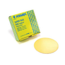 Load image into Gallery viewer, KOVAX® Yellow-Film 554-0800 High Performance Abrasive Disc, 5 in, 800 Grit, Super-Tack Attachment, Yellow