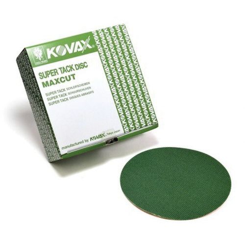 KOVAX® Maxcut 562-0080 Abrasive Disc, 6 in, 80 Grit, Super-Tack Attachment