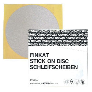 KOVAX® Finkat 661-0600 Resin Bonded Abrasive Disc, 6 in, 600 Grit, Stickon (PSA) Attachment