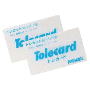 KOVAX® 971-0048 Tolecard, 66 mm W x 110 mm L, Stickon (PSA) Attachment