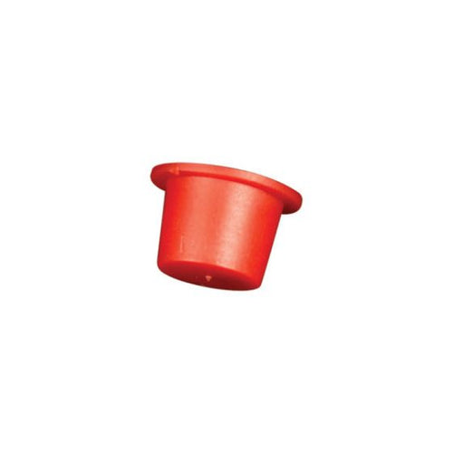 Colad 9370CAP Snap Lid Sealing Cap, Polypropylene, Red