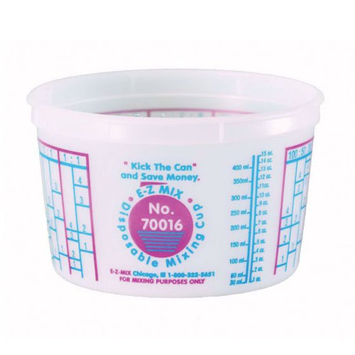 E-Z Mix® 70016 Disposable Mixing Cup, 1 pt