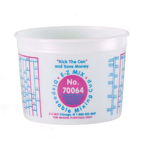 E-Z Mix® 70064 Disposable Mixing Cup, 2 qt