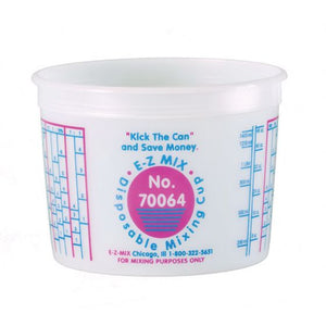 E-Z Mix® 70064 Disposable Mixing Cup, 2 qt