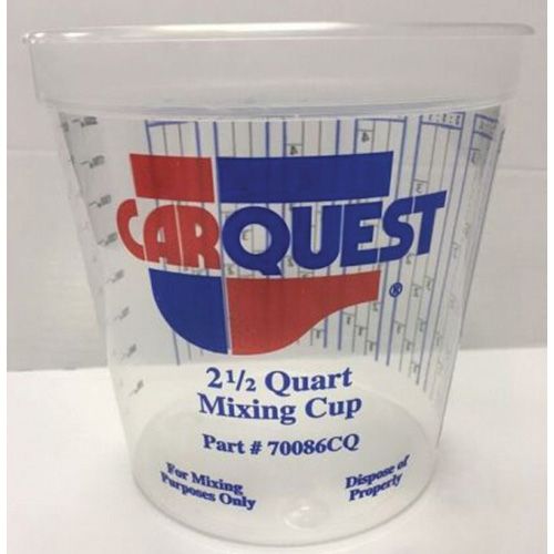 E-Z Mix® 70086CQ Carquest Mixing Cup, 2.5 qt