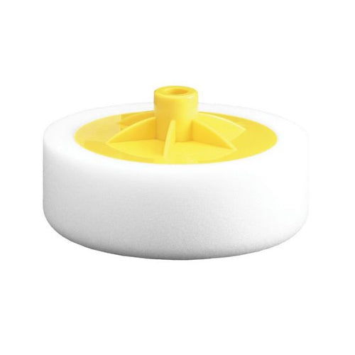 Farecla G MOP SGM-58 Standard Compounding Head, 6 in Dia, 5/8-12 Threaded, Foam Pad, White