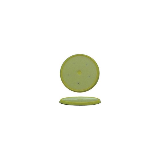 BackUpPads 51598M5V Low Profile Molded Sanding Pad, 8 in Dia, Urethane, PSA Attachment, 5 Number of Holes