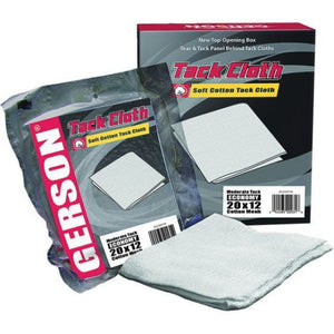 GERSON® 020001W Economy Tack Cloth, 36 in L x 18 in W, White