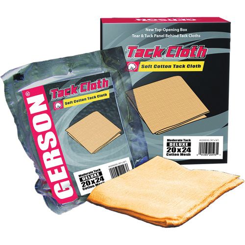 GERSON® 020003G Deluxe Tack Cloth, 36 in L x 18 in W, Gold