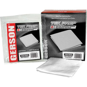 GERSON® TekPrep® 020009C Tack Cloth, 18 in L x 18 in W, White