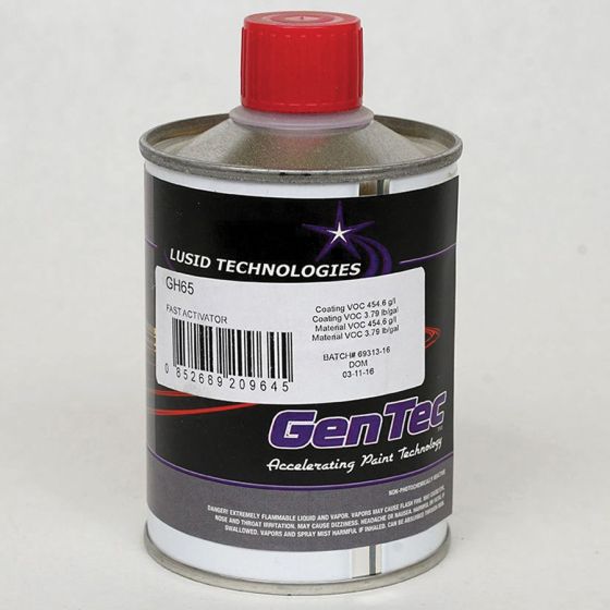 GenTec GH65H Fast Activator, 1/2 pt Can, Clear, Liquid