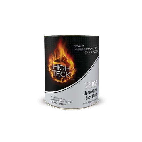 High Teck™ 77062-1 Lightweight Body Filler, 1 gal, Gray, Paste, 1.46 lb/gal VOC