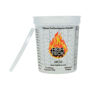 High Teck™ MC32 Mixing Cup, 1 qt, Polypropylene