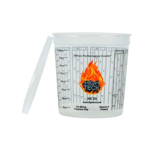 High Teck™ MC86 Mixing Cup, 2.5 qt, Polypropylene