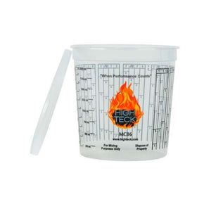 High Teck™ MC86 Mixing Cup, 2.5 qt, Polypropylene