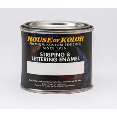 HOUSE OF KOLOR® Kosmic Kolor® U06-B06 Striping and Lettering Enamel, 4 oz Can, Lemon Yellow