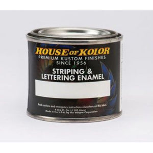 HOUSE OF KOLOR® Kosmic Kolor® U02-B06 Striping and Lettering Enamel, 4 oz Can, White
