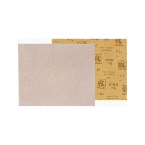 INDASA 3-60 Rhynolox and Rhynalox Plus Line Sanding Sheet, 11 in L x 9 in W, 60 Grit