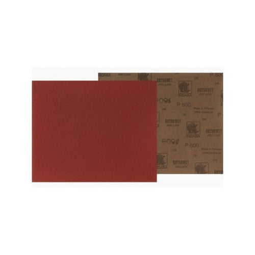 INDASA Medallion™ 6-100 Rhynowet Red Line XL Full Sanding Sheet, 11 in L x 9 in W, 100 Grit