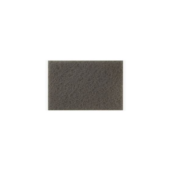 INDASA 8500G Web Scuff Pad, 6 in L x 9 in W, Fine-Grade, Gray