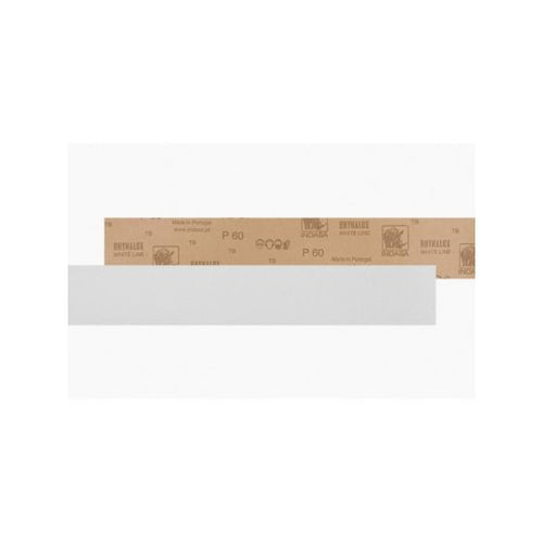 INDASA 90-100 Rhynalox/Rhynodry White Line Long File Board Sheet Strip, 17-1/2 in L x 2-3/4 in W, 100 Grit
