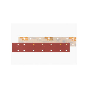 INDASA Medallion™ 950-36 Rhynogrip Red Line XL Long File Board Sheet Strip, 16 in L x 2-3/4 in W, 36 Grit