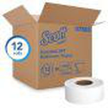 Load image into Gallery viewer, Scott™ 07805 Standard Jumbo Essential Toilet Paper Roll, 1000 ft x 3.55 in, 2 Plys