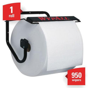 WypAll® 05841 L30 Series Jumbo Roll Towel, 13.4 x 12.4 in, 950, Double Re-Creped, White, 1 Plys