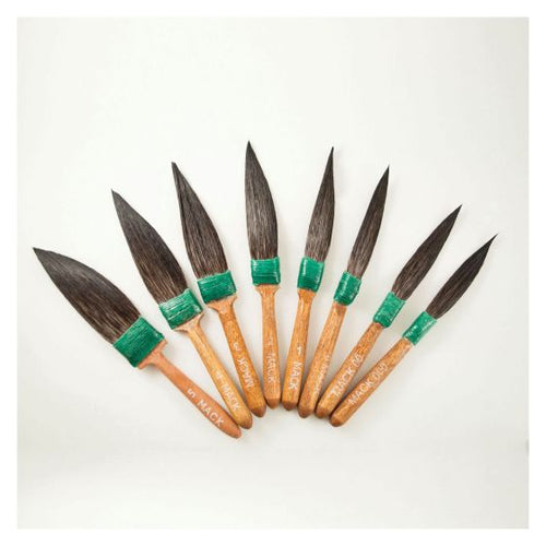 ANDREW MARK 20-00 20 Series Squirrel Hair Sword Striper Touch-Up Brush, #00 Brush (6/pack)