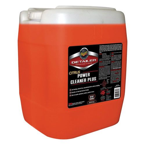 Meguiar's® Detailer D10705 Citrus Power Cleaner Plus, 5 gal Can, Reddish Orange