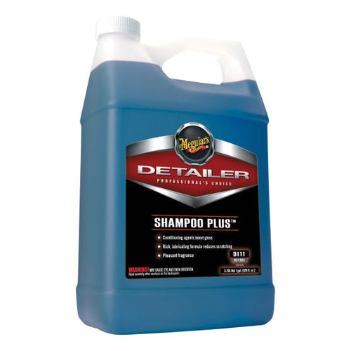 Meguiar's® Detailer D11101 Shampoo Plus, 1 gal Can, Blue, Liquid