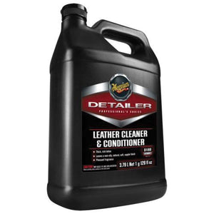 Meguiar's® Detailer D18001 Leather Cleaner and Conditioner, 1 gal Can, Liquid, Use With: Leather