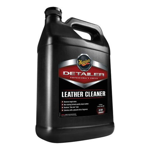Meguiar's® Detailer D18101 Leather Cleaner, 1 gal Can, Clear, Liquid