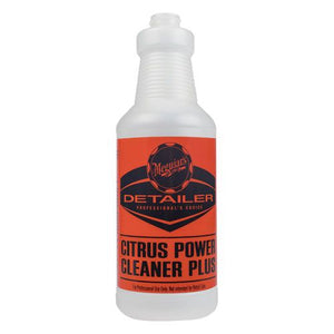 Meguiar's® Detailer D20107 Pre-Labeled Bottle, 32 oz, Use With: Citrus Power Clean