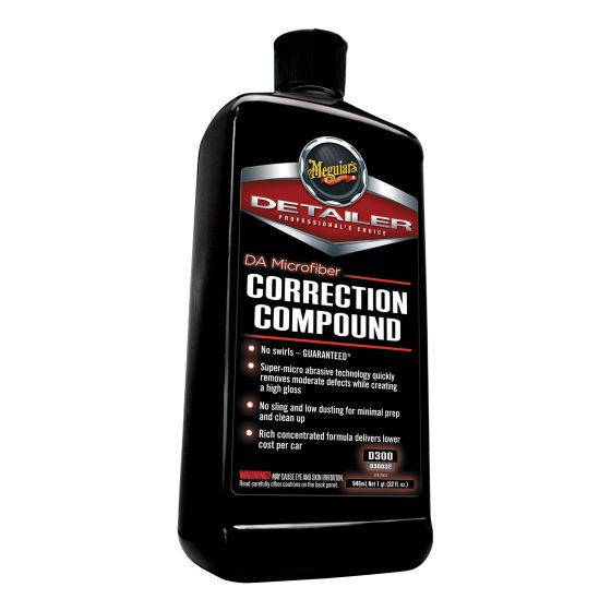 Meguiar's® Detailer D30032 Microfiber Correction Compound, 32 oz Bottle, High Gloss Creamy Red, Liquid