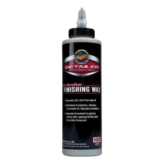 Meguiar's® Detailer D30116 Finishing Wax, 16 oz Bottle, High Gloss, Blue/Gray, Liquid