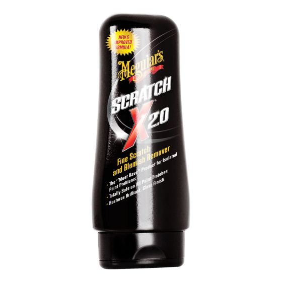 Meguiar's® ScratchX® G10307 Scratch and Blemish Remover, 7 oz Bottle, Creamy White, 809 g/L VOC