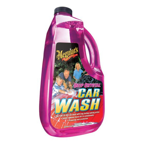 Meguiar's® Deep Crystal™ G10464 Car Wash, 64 oz Can, Clear, Liquid