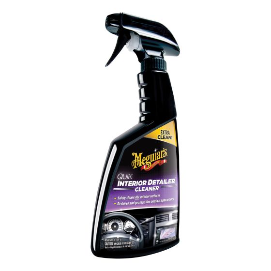 Meguiar's® Detailer G13616 Quik Interior Cleaner, 16 oz Spray Bottle, Clear