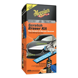 Meguiar's® G190200 Quik Scratch Eraser Kit, 4 oz Bottle, Creamy White, Liquid