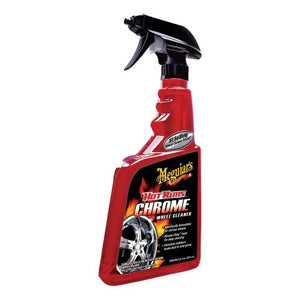 Meguiar's® Hot Rims™ G19124 Chrome Wheel Cleaner, 24 oz Aerosol Can, Clear to Light Yellow, Liquid
