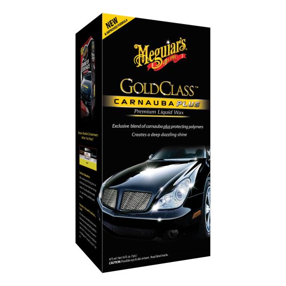Meguiar's® Gold Class™ G7016 Carnauba Plus Premium Wax, 16 oz Bottle, Off-White, Liquid