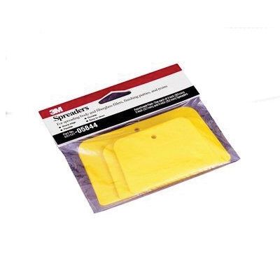 3M™ 05844 3-Piece Spreader Assortment, 6 in L, Plastic, Yellow