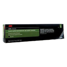 Load image into Gallery viewer, 3M™ 08008 Super Weatherstrip and Gasket Adhesive, 5 oz Tube, Paste, Black, 24 hr Curing