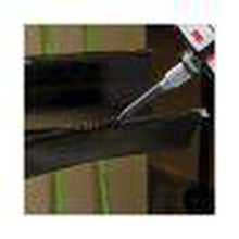 Load image into Gallery viewer, 3M™ 08115 2-Part Panel Bonding Adhesive, 200 mL Dual Syringe Cartridge, Viscous Liquid, Black, 1.2, 24 hr Curing