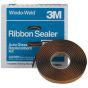 3M™ Windo-Weld™ 08610 Round Ribbon Sealer, 1/4 in x 15 ft Roll, Paste, Black