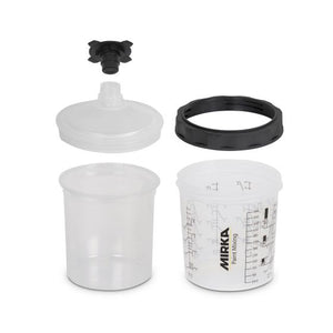 Paint Cup System 400ml, Filter Lid 190µm, 50/Pack