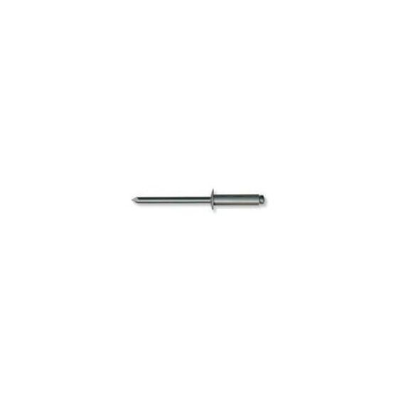Marson® Klik-Fast™ M42112 SB4-2 Series Open-End Blind Rivet, 1/16 to 1/8 in Grip, Steel, Zinc Clear Trivalent