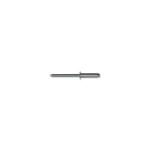Marson® Klik-Fast™ M40121 SB4-6 Series Open-End Blind Rivet, 5/16 to 3/8 in Grip, Steel, Zinc Clear Trivalent