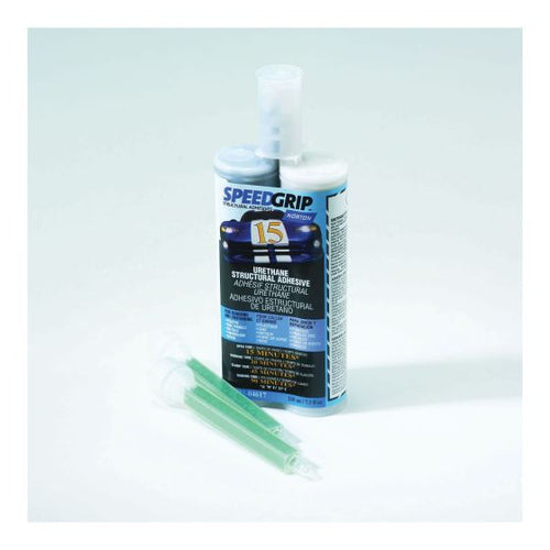 Norton® SPEEDGRIP™ 04617 Structural Adhesive, 220 mL, Liquid, Black, 1.288 at 70 deg F, 20 min Application